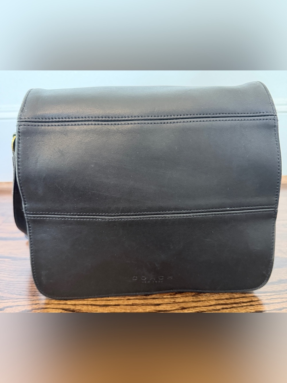 Vintage Coach 9092 Tribeca Flap - Black